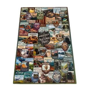 Lantern Press Protect Our National Parks 1000 Piece Jigsaw Puzzle Complete